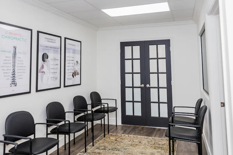 Freedom Family Chiropractic waiting room