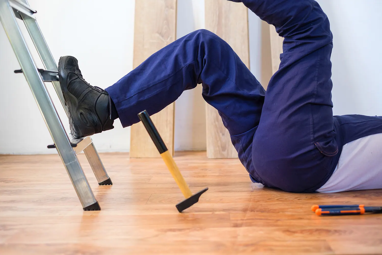 Workplace fall injury treatment